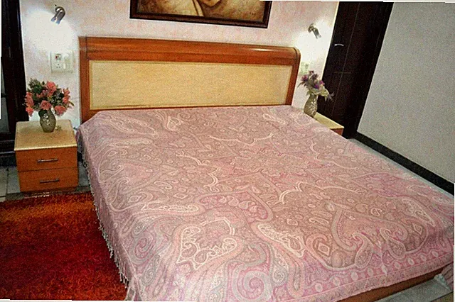 100% CASHMERE BEDSPREAD KASHMIRI JAMAVAR BEDCOVER COUVERTURES :16 DESIGNS CHOICE