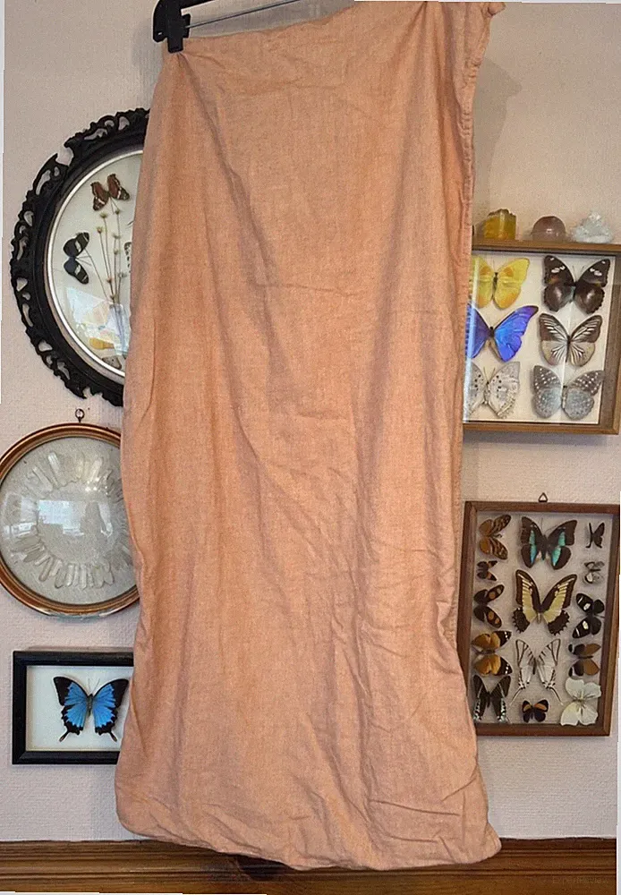 2 Brooklinen Heathered Cashmere Core KING orange pillowcases
