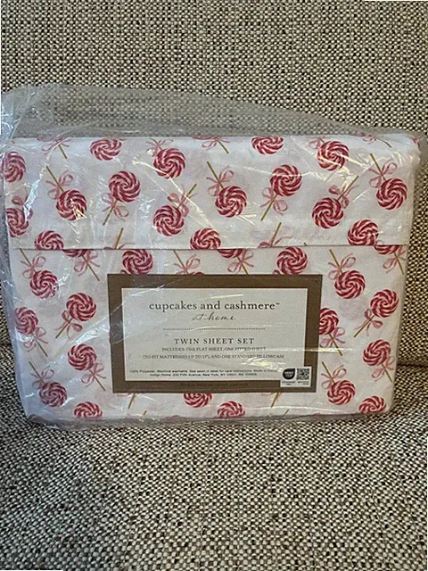 Brand New With Tags - Twin Sheet Set by Cupcakes and Cashmere - Free Shipping