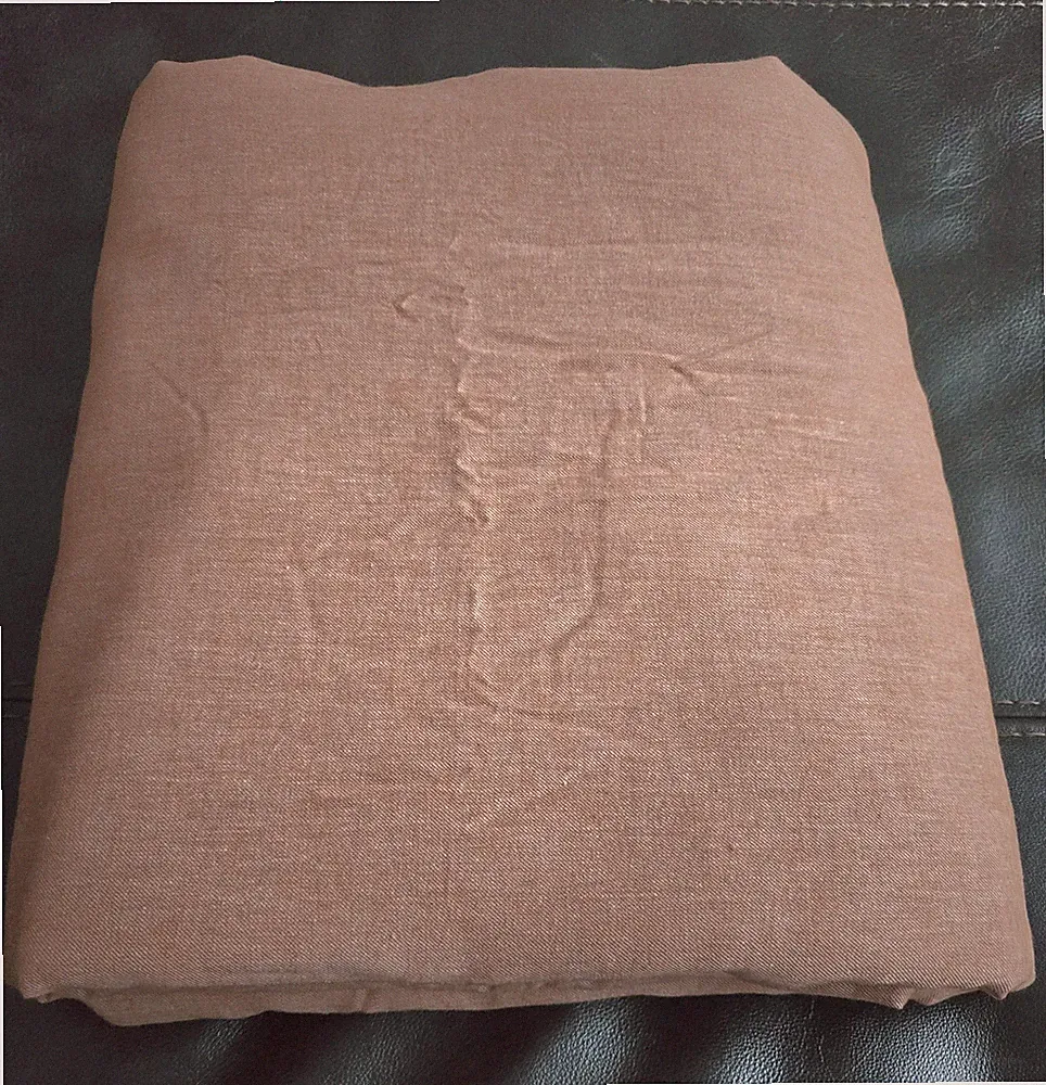 Brooklinen Heathered Cashmere Duvet Cover Soft Camel Queen/Full Ret $299 #473