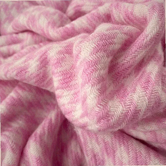 Cashmere Blanket "Kaymeliya" - Handcrafted From Nepal, Bedspread, Sofa Blanket