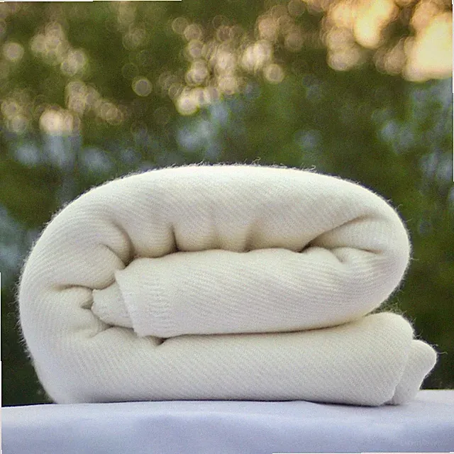 Cashmere Blanket "Lhotse", Handmade from Nepal, King Size, Personalizable, Throw