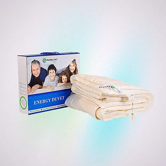 HealthyLine Cashmere & Tourmaline Comforter Magnetic Energy Plush Duvet Therapy