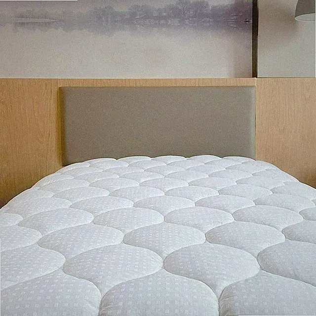 Mattress Pad Queen Mattress Topper - Quilted Fitted Cooling King