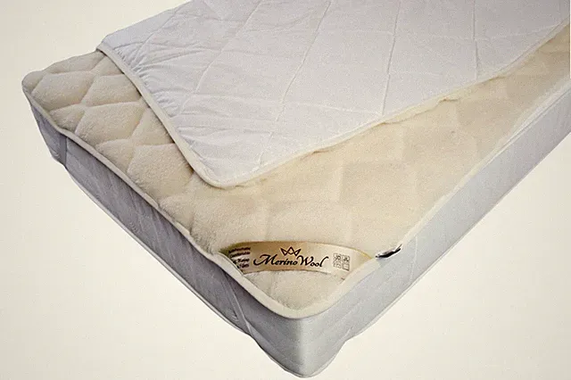 MERINO CASHMERE CARO WOOL & COTTON UNDER BLANKET Mattress Topper COVER WOOLAMRK