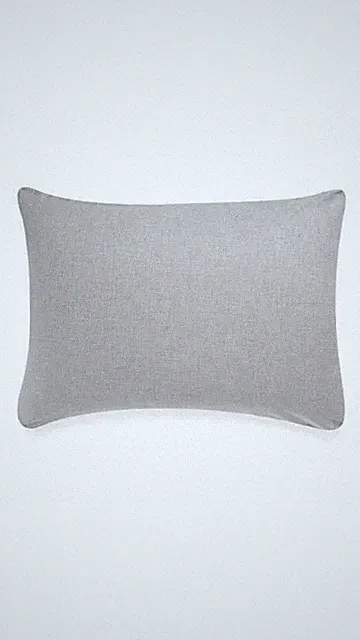 NEW Wamsutta Vintage Cotton Cashmere Standard Sham Gray 0402A