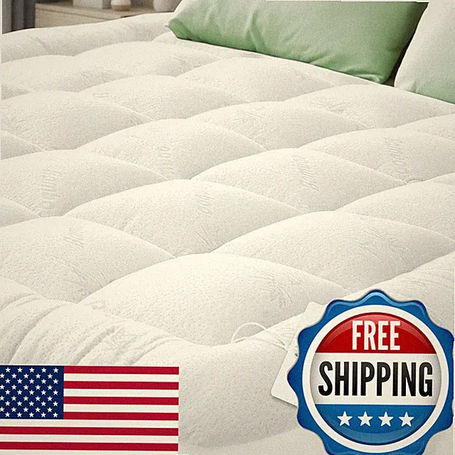 Niagara Sleep Solution Ultra Soft Queen Rv Size Mattress Topper - Viscose Made