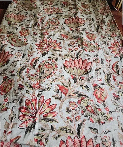 Pottery Barn Octavia Kashmir Duvet Cover Queen 2 Euro Shams Paisley Floral Rare